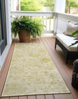 Addison Rugs Raeora Gold Washable Indoor-Outdoor Rug