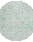Addison Rugs Raeora Teal Washable Indoor-Outdoor Rug