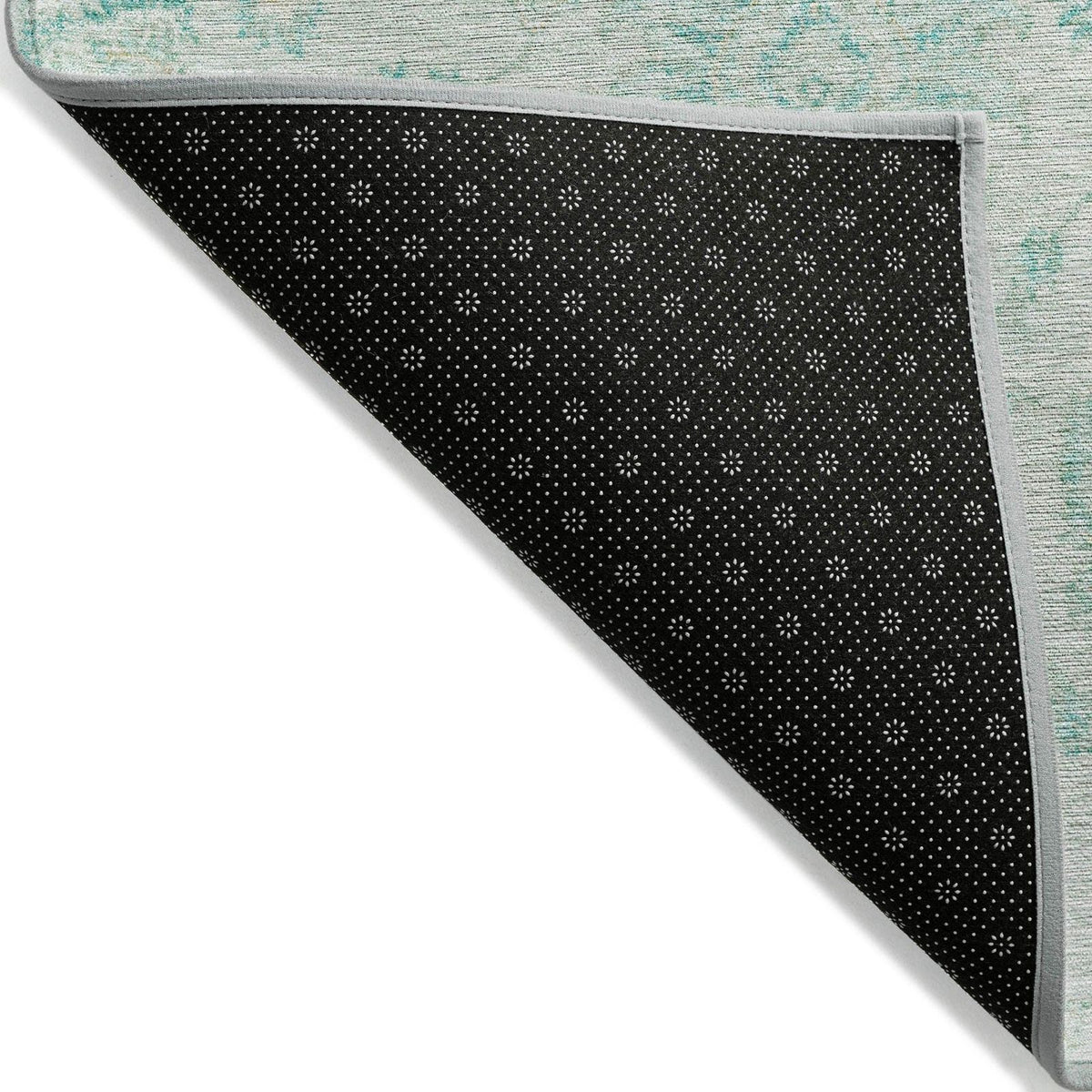 Addison Rugs Raeora Teal Washable Indoor-Outdoor Rug