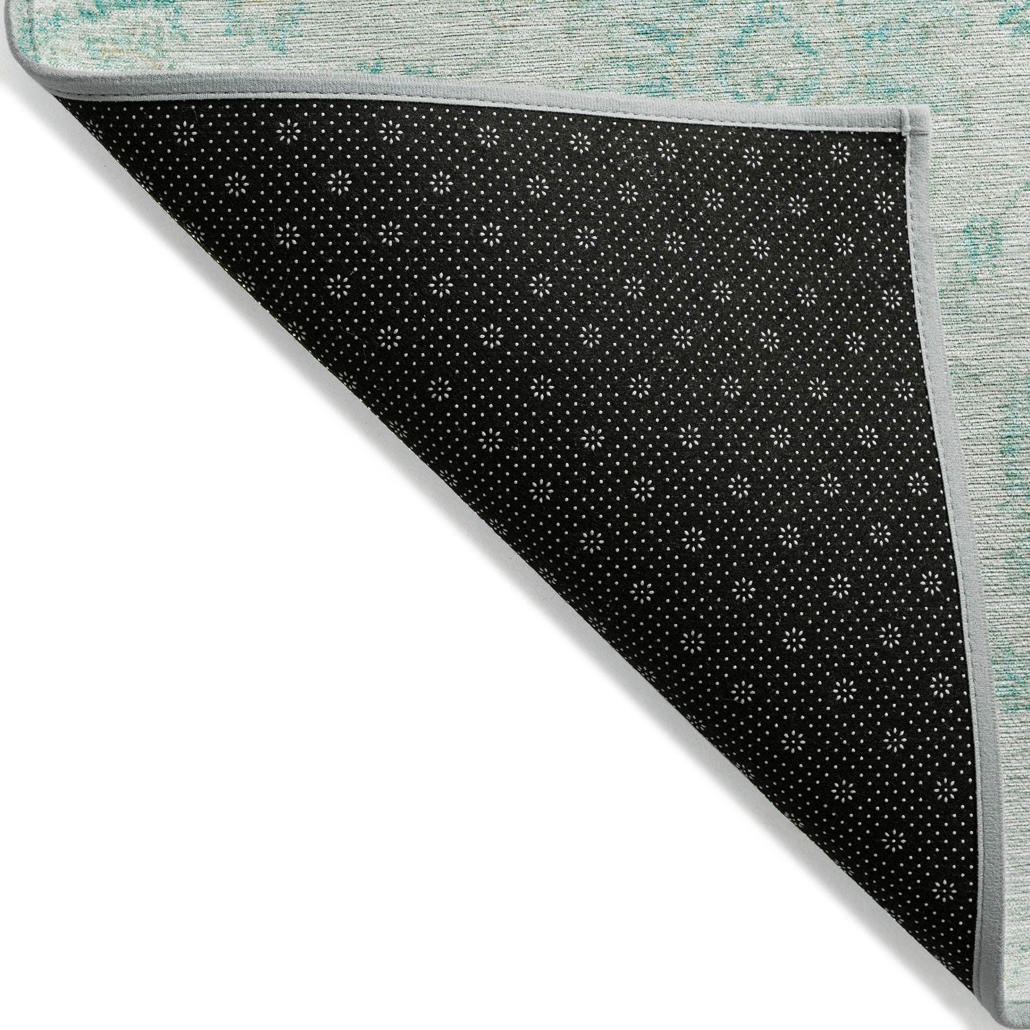 Addison Rugs Raeora Teal Washable Indoor-Outdoor Rug