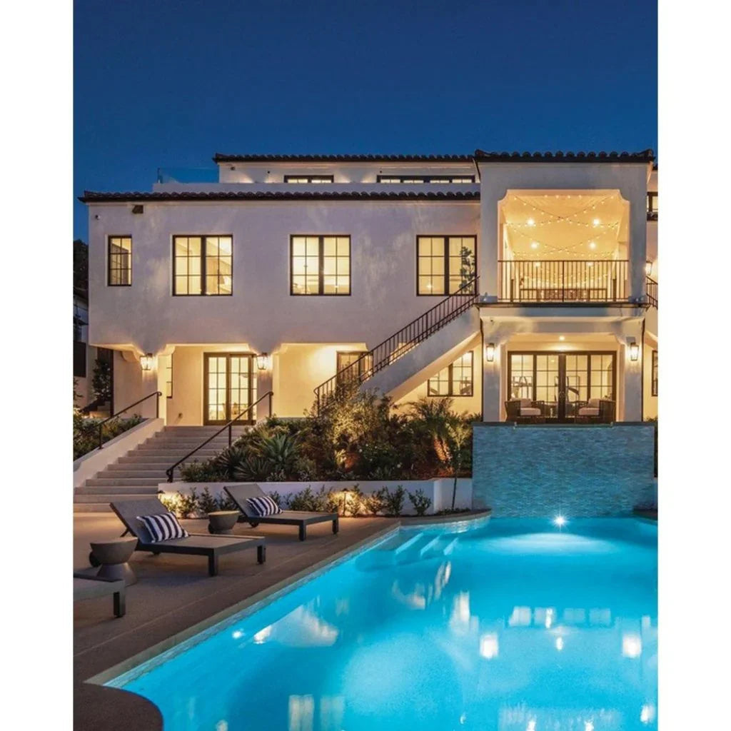 Redondo Aluminum Outdoor Sling Chaise-Outdoor Chaises-Sunset West-LOOMLAN