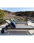 Sunset West Redondo Aluminum Outdoor Sling Chaise