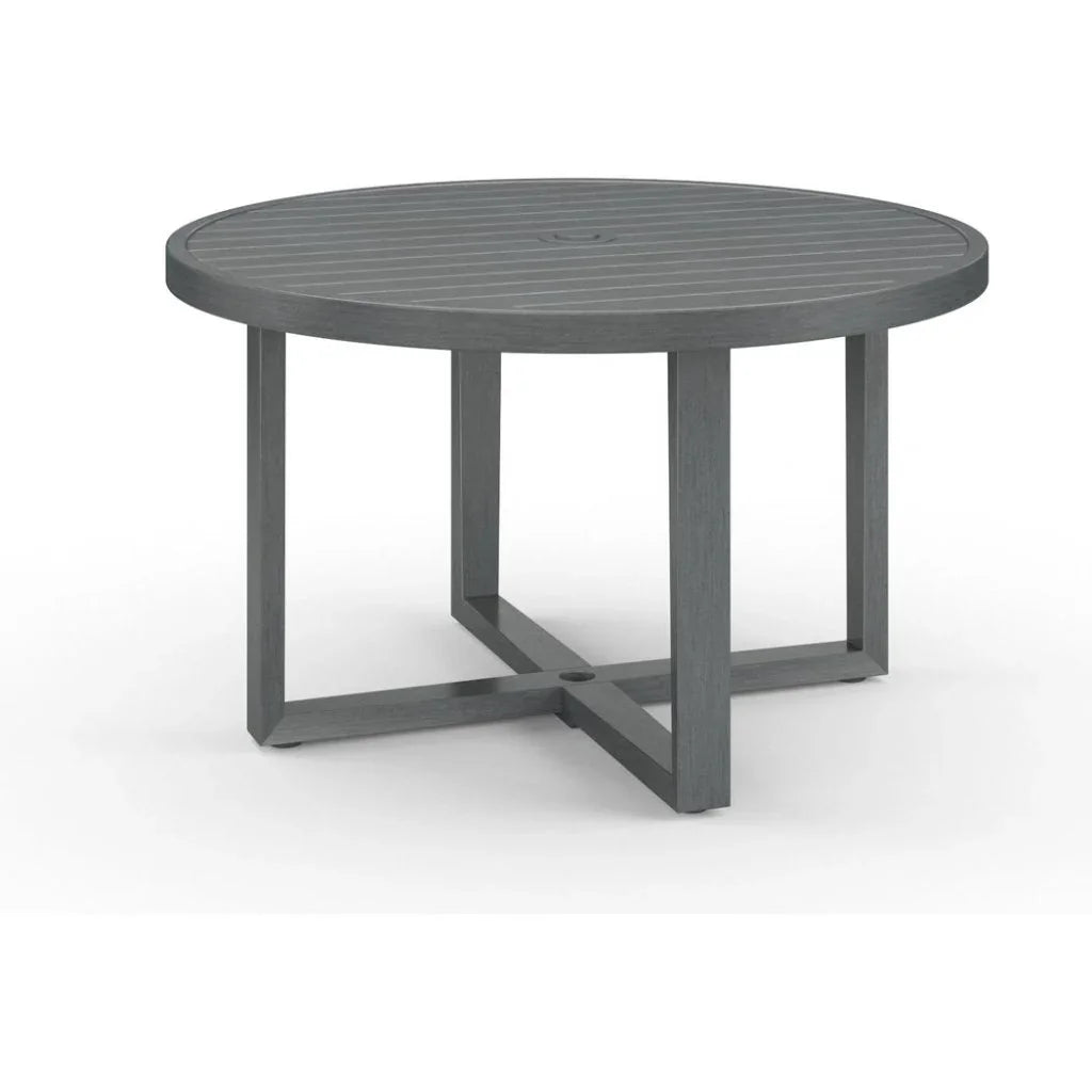 Sunset West Redondo Aluminum Round Outdoor Dining Table