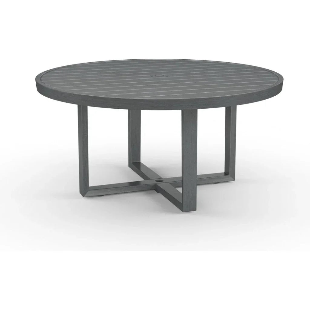 Sunset West Redondo Aluminum Round Outdoor Dining Table