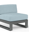Sunset West Redondo Sunbrella Armless Outdoor Club Chair