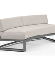 Sunset West Redondo Sunbrella Outdoor Curved Sofa