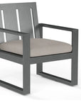 Sunset West Redondo Sunbrella Outdoor Dining Armchair 2PC
