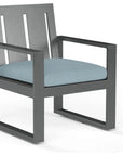 Sunset West Redondo Sunbrella Outdoor Dining Armchair 2PC