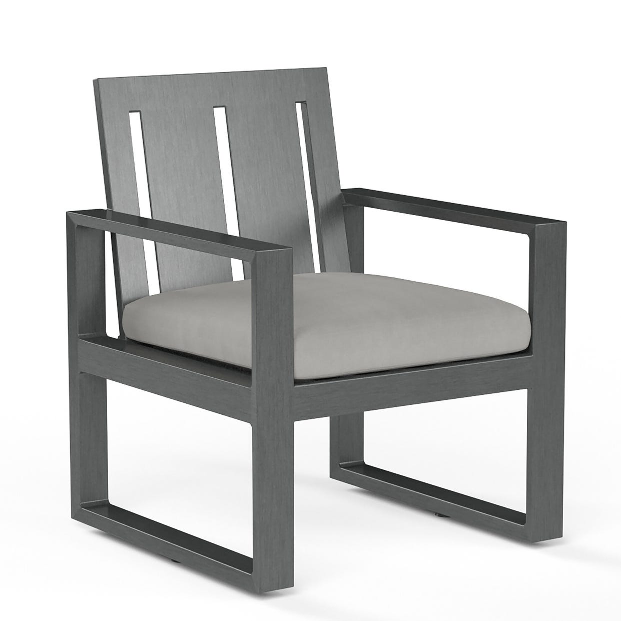 Sunset West Redondo Sunbrella Outdoor Dining Armchair 2PC