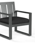 Sunset West Redondo Sunbrella Outdoor Dining Armchair 2PC
