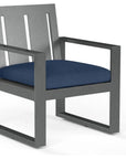 Sunset West Redondo Sunbrella Outdoor Dining Armchair 2PC