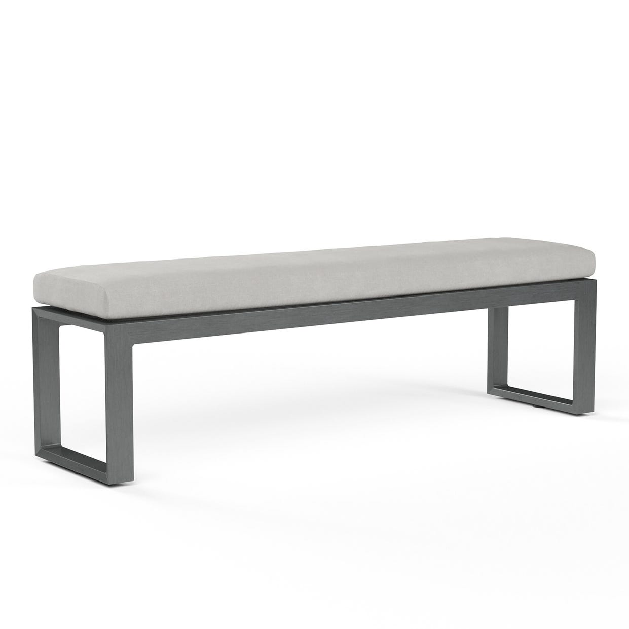 Sunset West Redondo Sunbrella Outdoor Dining Bench