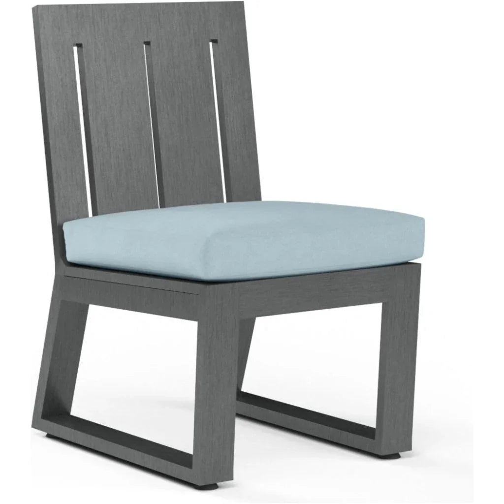 Sunset West Redondo Sunbrella Outdoor Dining Chair 2PC