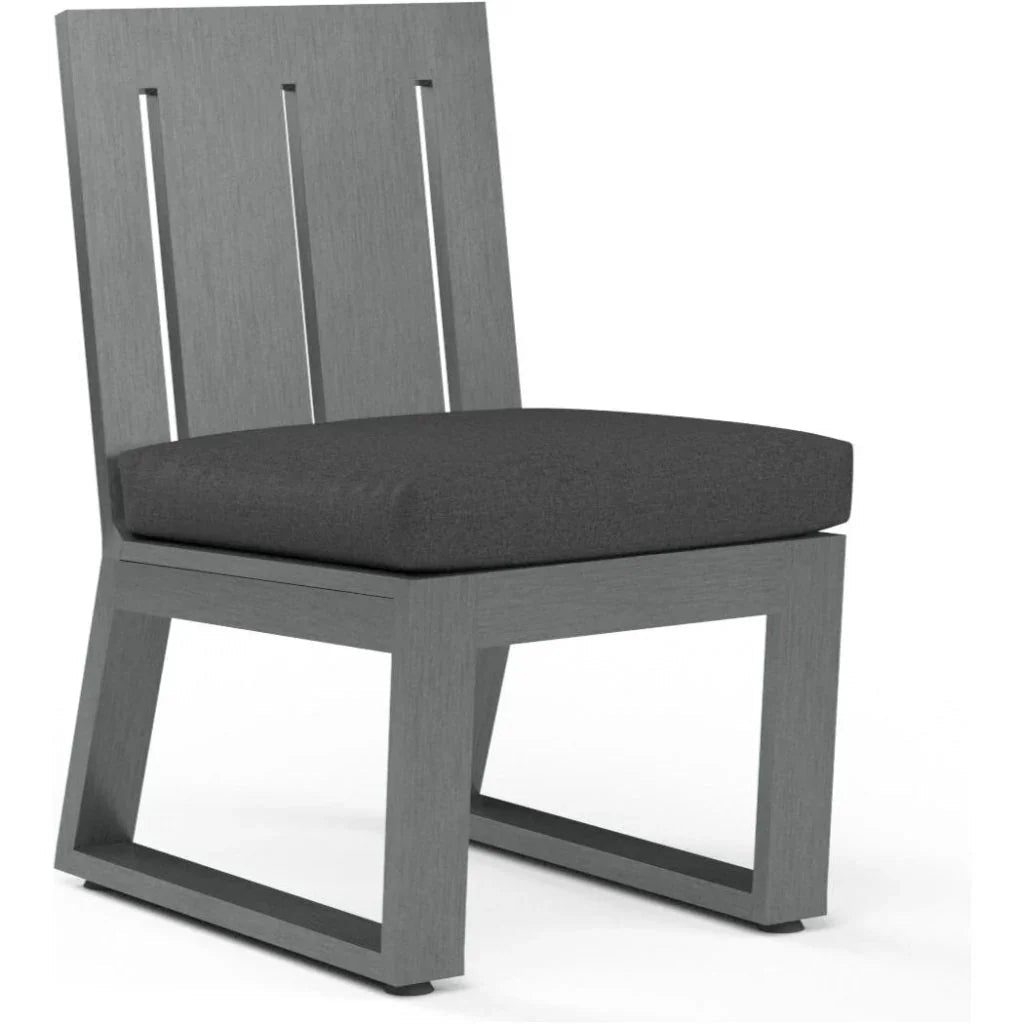 Sunset West Redondo Sunbrella Outdoor Dining Chair 2PC