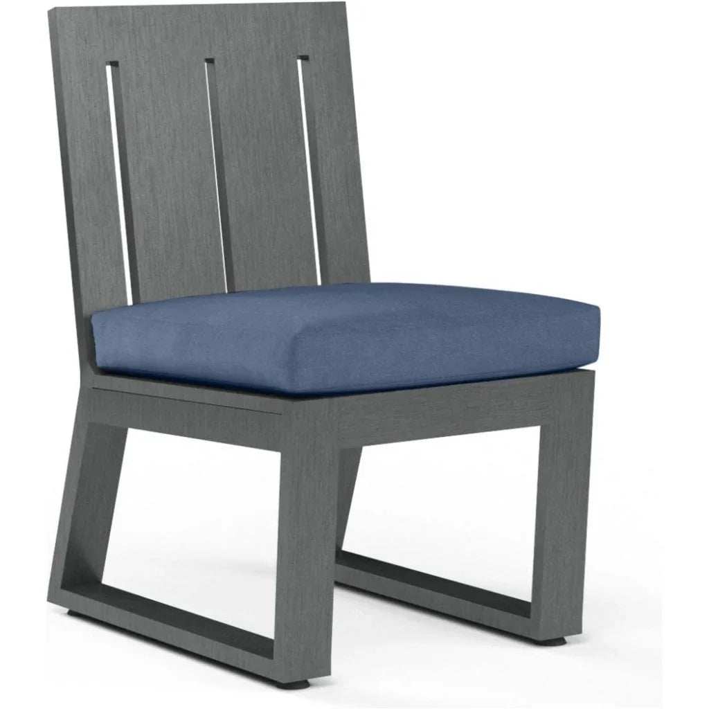 Sunset West Redondo Sunbrella Outdoor Dining Chair 2PC