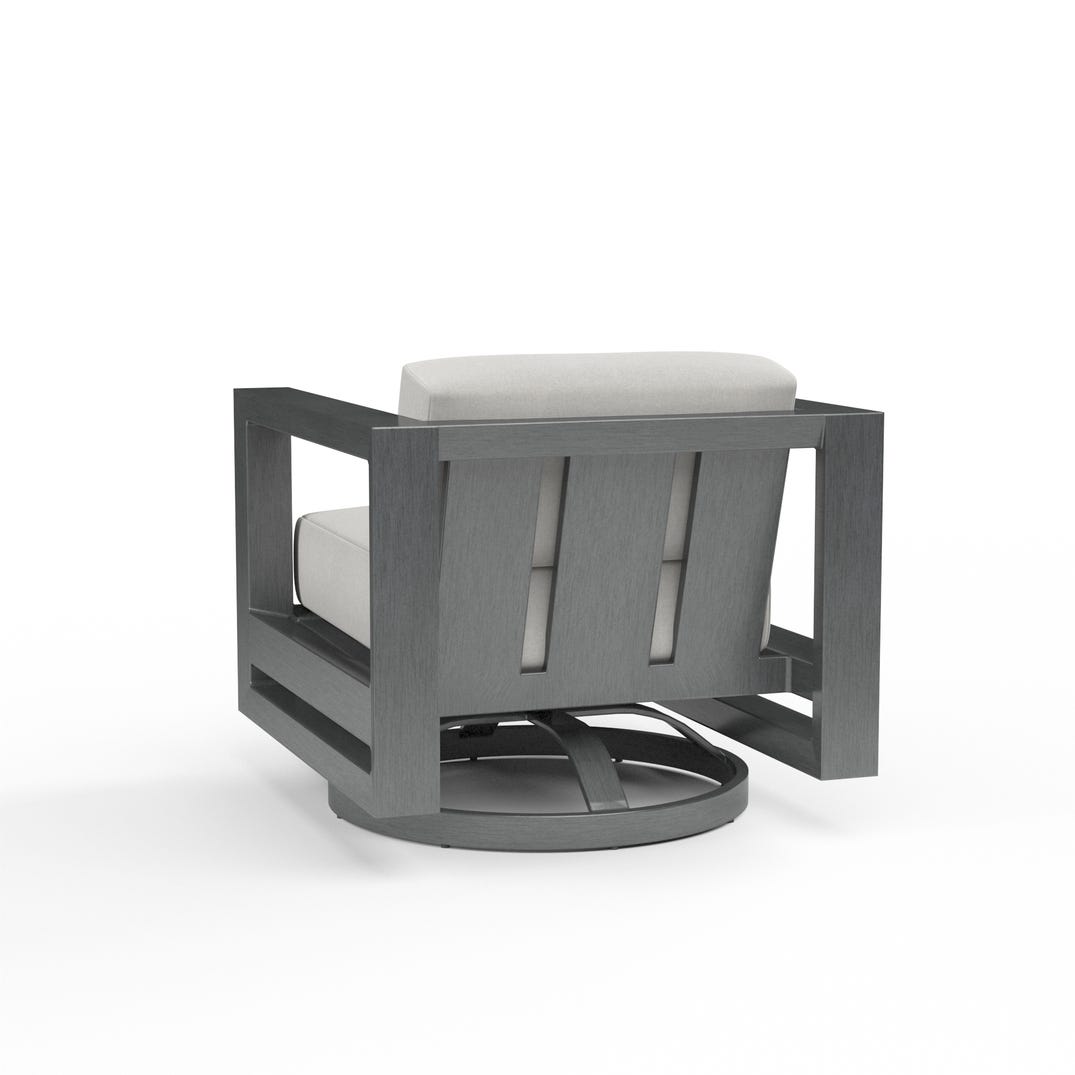 Sunset West Redondo Sunbrella Swivel Outdoor Club Chair