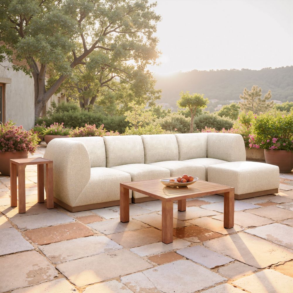 Zuo Modern Regels Aluminum Outdoor Side Table