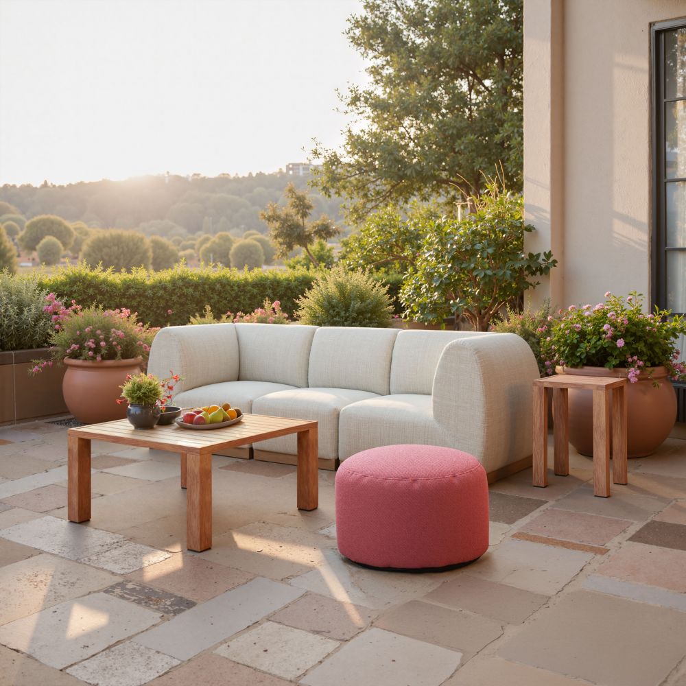 Zuo Modern Regels Aluminum Outdoor Side Table