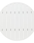 Zuo Modern Ren Aluminum White Outdoor Bar Table