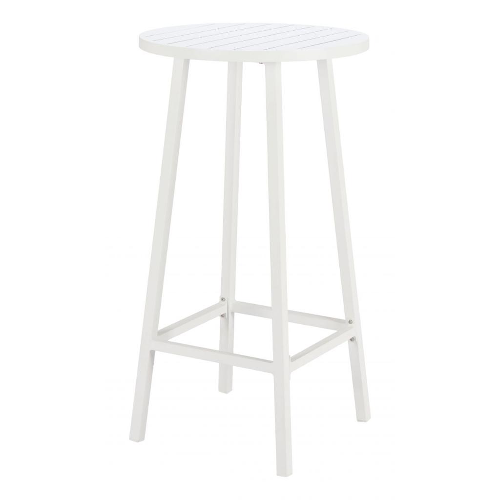 Zuo Modern Ren Aluminum White Outdoor Bar Table