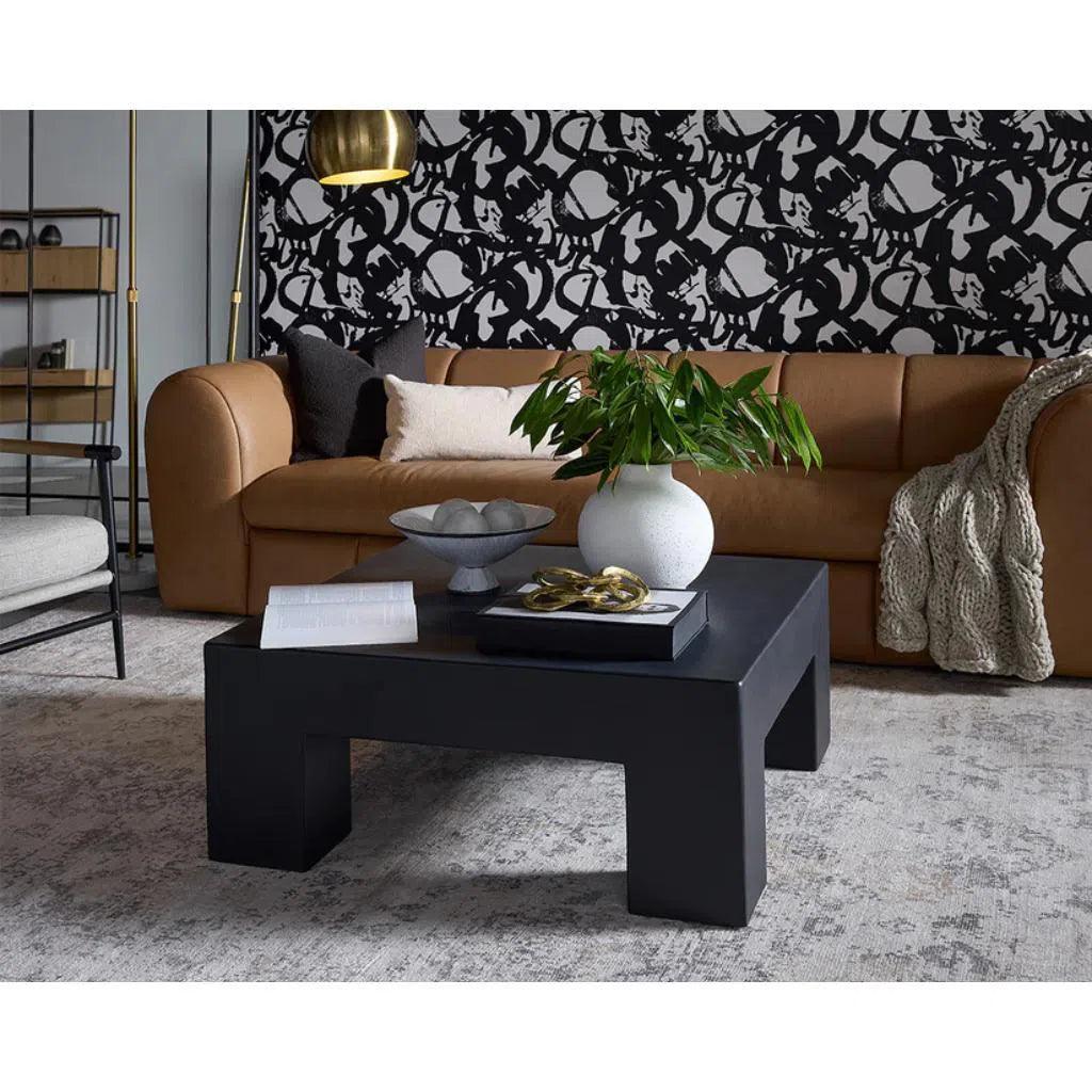 SUNPAN Renley Concrete Outdoor Square Coffee Table