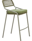 Zuo Modern Rio Olefin Fabric Outdoor Barstool 2PC