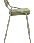 Zuo Modern Rio Olefin Fabric Outdoor Barstool 2PC