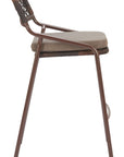 Zuo Modern Rio Olefin Fabric Outdoor Barstool 2PC