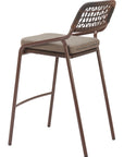 Zuo Modern Rio Olefin Fabric Outdoor Barstool 2PC