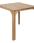 Zuo Modern Riviera Natural Wooden Extendable Outdoor Dining Table