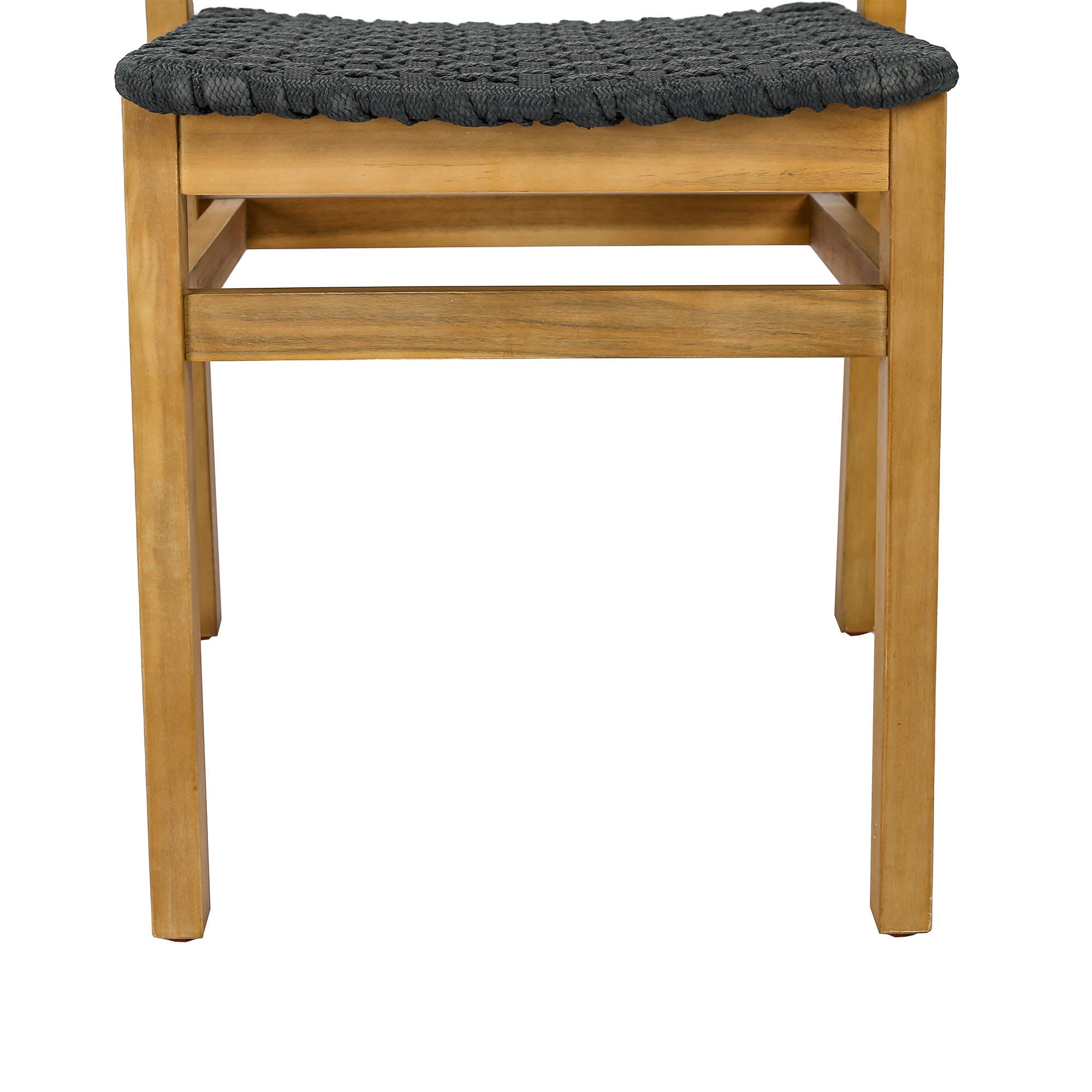 Riviera Wooden Outdoor Dining Chair 2PC-Outdoor Dining Chairs-LH Imports-LOOMLAN