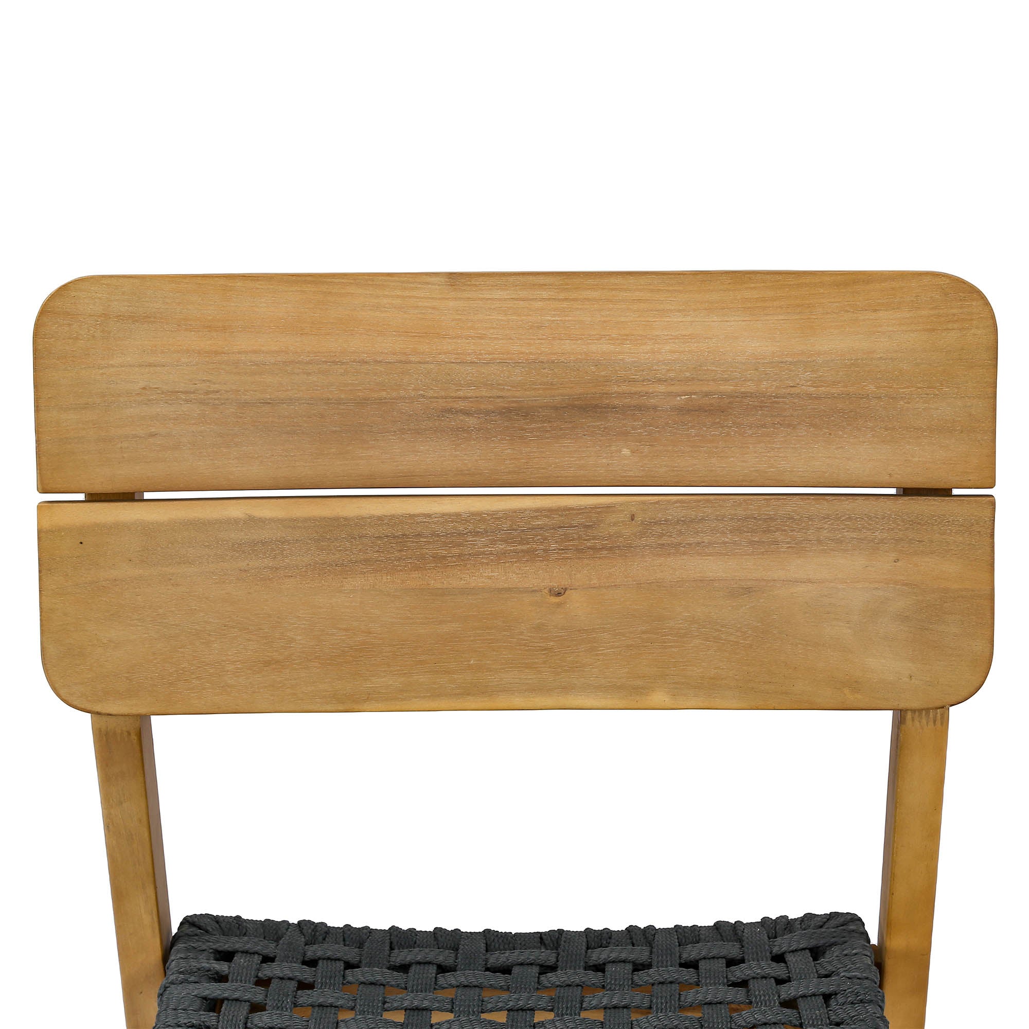 Riviera Wooden Outdoor Dining Chair 2PC-Outdoor Dining Chairs-LH Imports-LOOMLAN