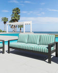 Zuo Modern Rolig Green Olefin Fabric Outdoor Sofa