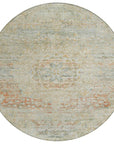 LOOMLAN Rugs Rosantha Tan Washable Indoor-Outdoor Rug