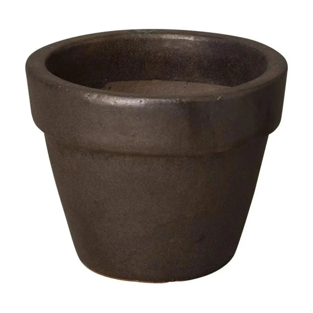 Emissary Round Ceramic Flower Pot