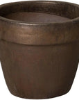 Emissary Round Ceramic Flower Pot