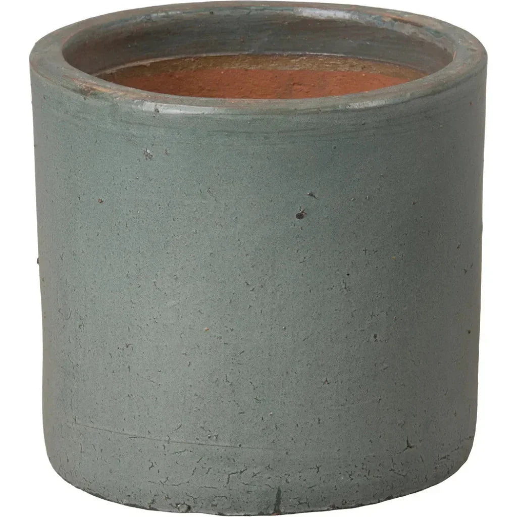 Emissary Round Cylinder Ceramic Planter