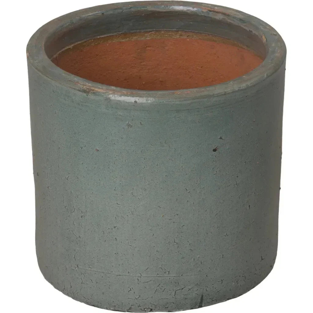 Emissary Round Cylinder Ceramic Planter