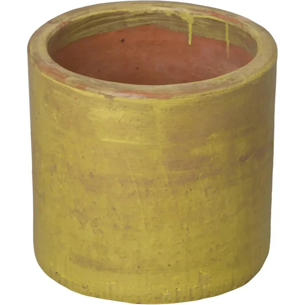 Emissary Round Cylinder Ceramic Planter