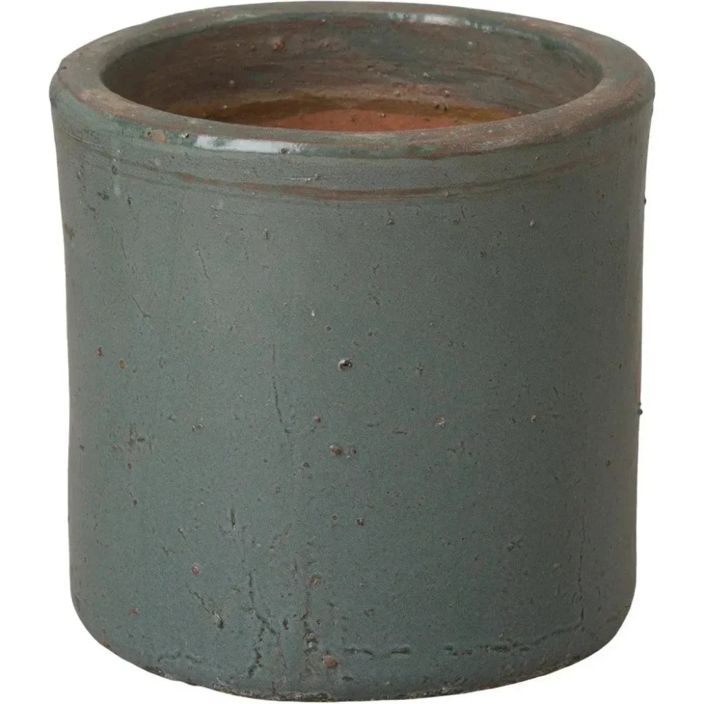 Emissary Round Cylinder Ceramic Planter