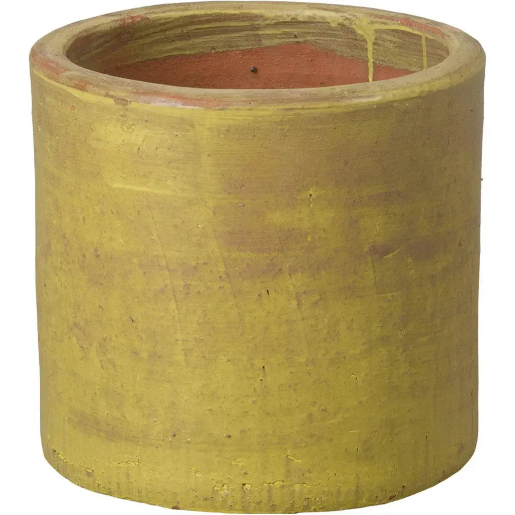 Emissary Round Cylinder Ceramic Planter