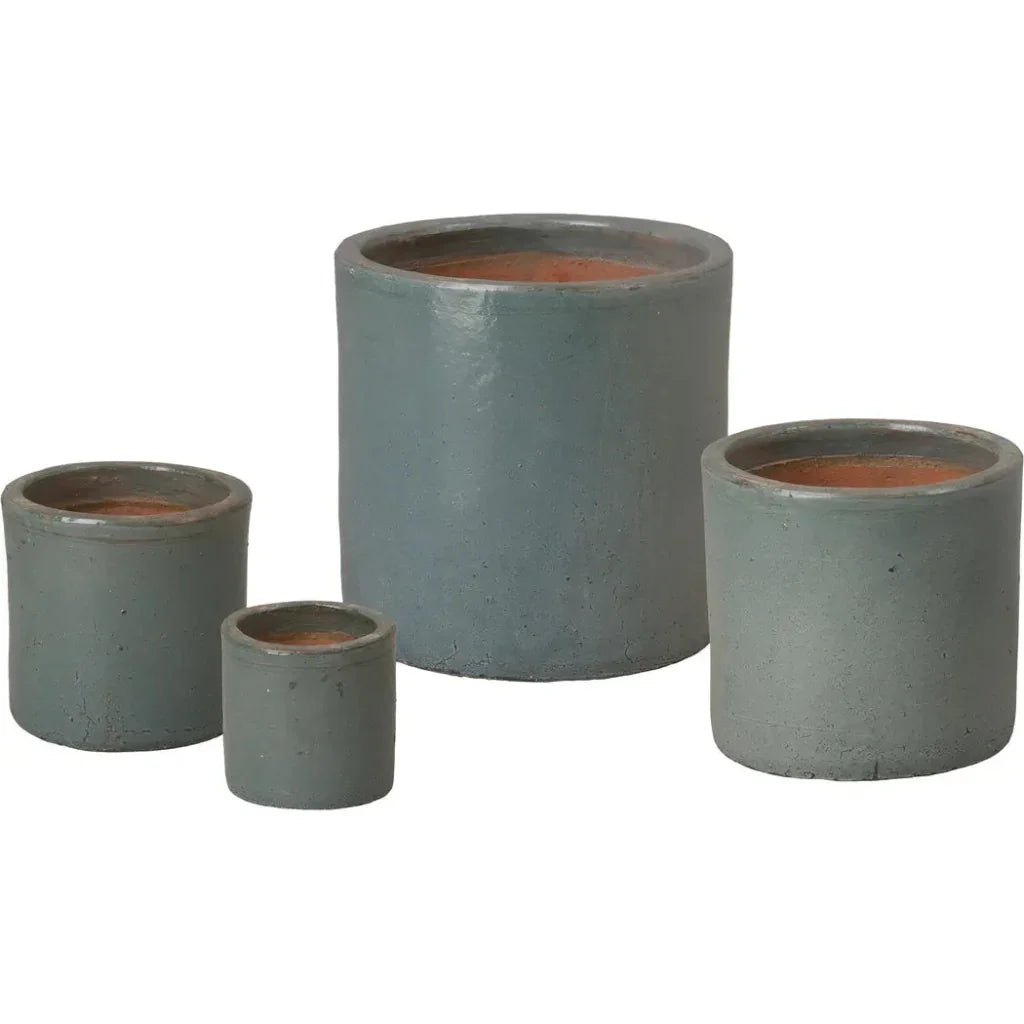 Emissary Round Cylinder Ceramic Planter