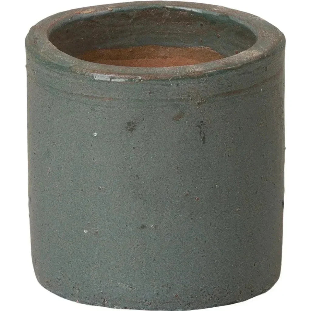Emissary Round Cylinder Ceramic Planter