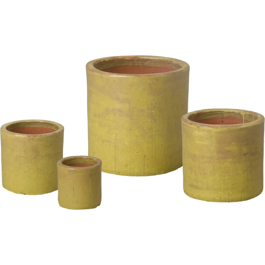 Emissary Round Cylinder Ceramic Planter