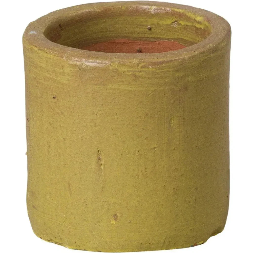 Emissary Round Cylinder Ceramic Planter