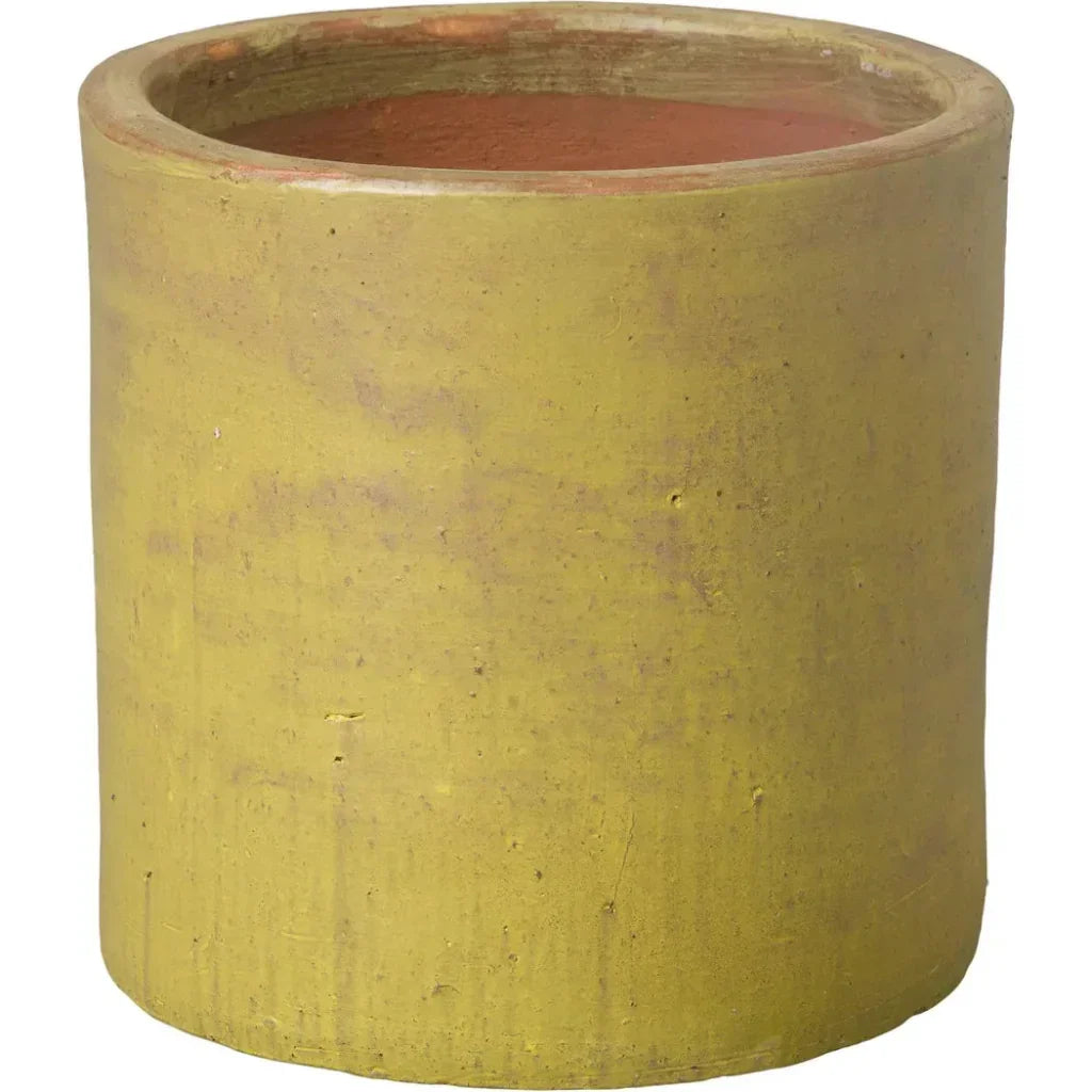 Emissary Round Cylinder Ceramic Planter