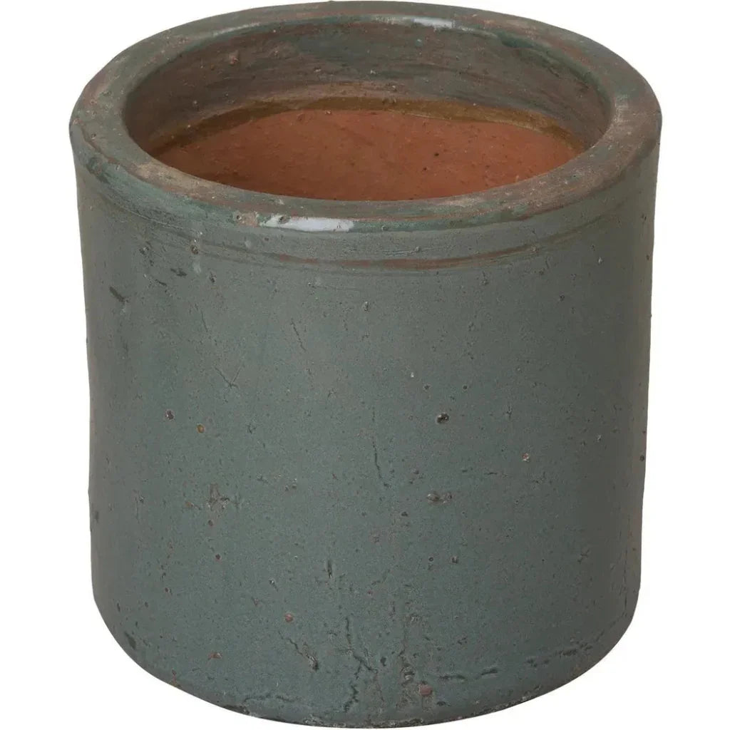 Emissary Round Cylinder Ceramic Planter