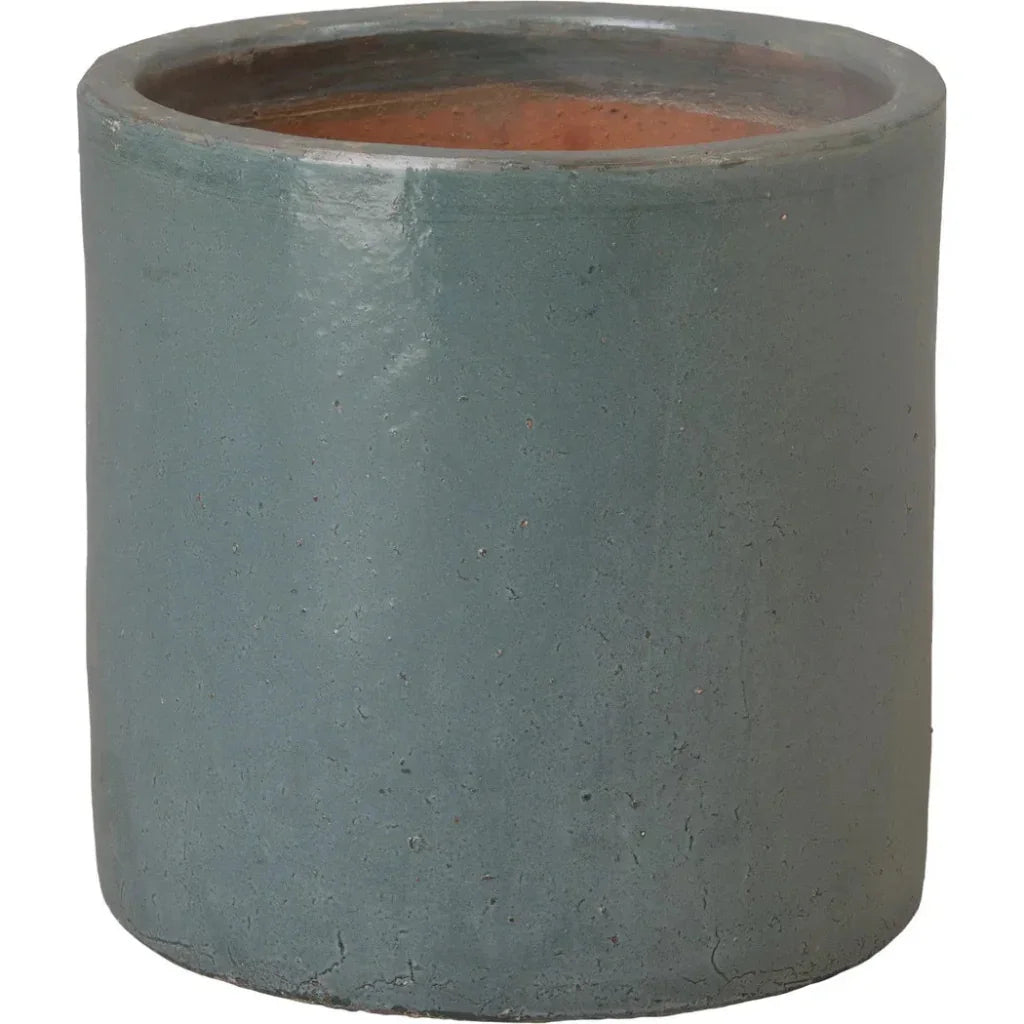 Emissary Round Cylinder Ceramic Planter
