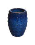 Emissary Round Studded Handcrafted Ceramic Outdoor Planter