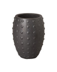 Emissary Round Studded Handcrafted Ceramic Outdoor Planter